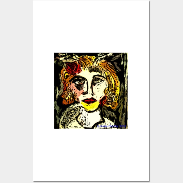 Marchesa Luisa Casati Portrait #2 Wall Art by Kater